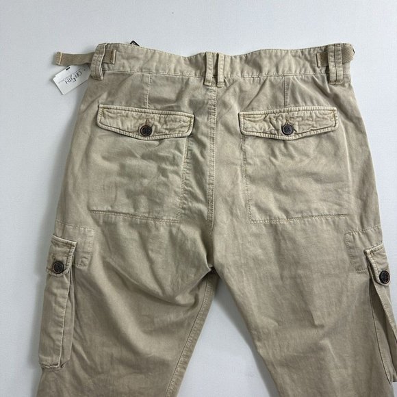 Saks 5th Ave Men's‎ U.S. Army Cargo Pants Mens Size 38x30 Outdoor Khaki Pockets - Picture 4 of 9